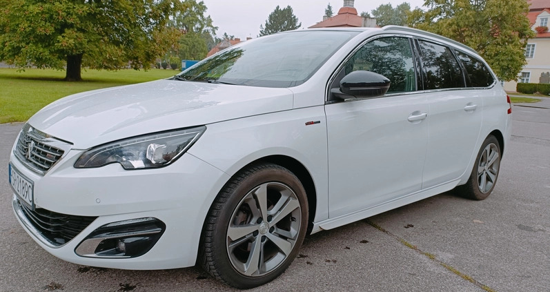 Peugeot 308 cena 45700 przebieg: 147000, rok produkcji 2016 z Kórnik małe 232